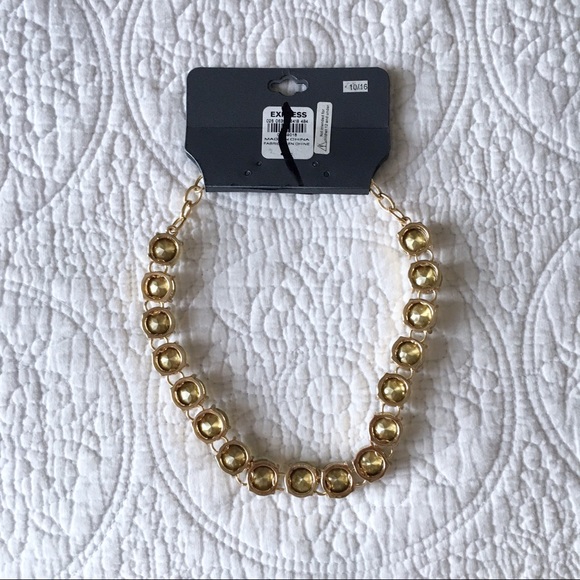 Express Round Stone Necklace - Picture 2 of 4